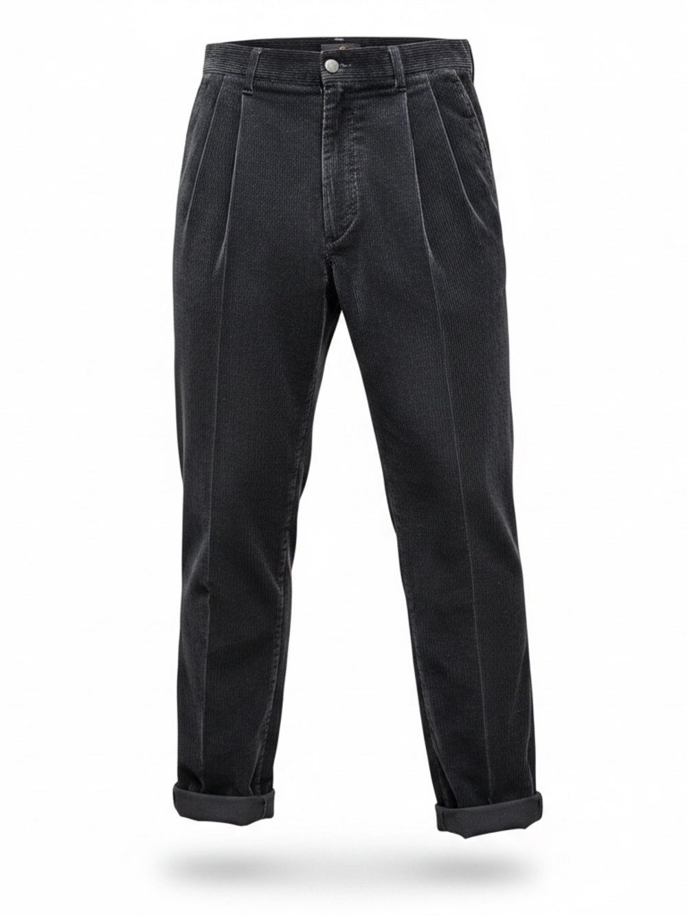Bill Blass Mens Corduroy Bottoms in Black
